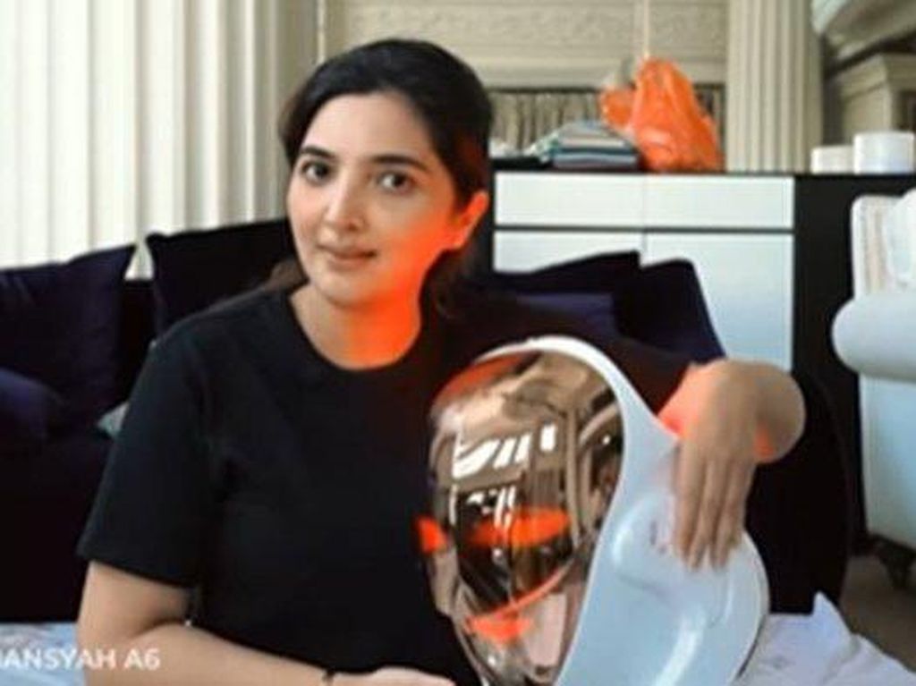 Bikin Iri, Ashanty Pamer LED Mask yang Dipakai Lee Min Ho