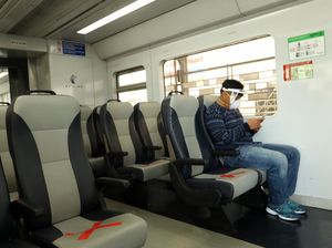 Beroperasi Lagi, Kereta Bandara Kualanamu Terapkan Protokol Kesehatan