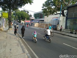 Banyak Anak Ikut CFD di Cipete Raya, Wawalkot Jaksel Akui Kesulitan Melarang