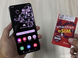 Cara Pasang eSIM Smartfren di Galaxy S20 Cara Pasang eSIM Smartfren di Galaxy S20