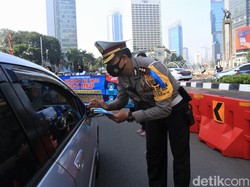 Sosialisasi Ganjil Genap Diperpanjang hingga Besok, Tilang Belum Diterapkan