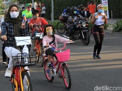 Ramai Pesepeda di Sudirman-Thamrin, Satpol PP: Kita Tak Bisa Melarang