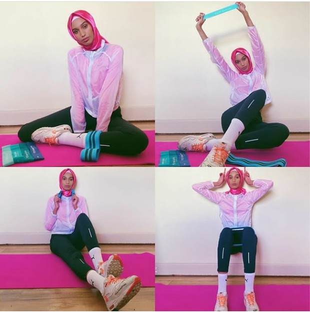 Sumber gambar https://www.instagram.com/iamxanaan Hanan Ibrahim