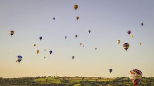 Festival Balon Udara Bristol Digelar Saat Pandemi