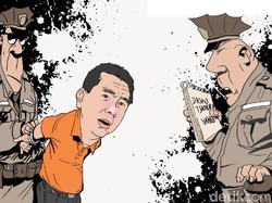 Ekspresi Joko Tjandra Usai Diperiksa 7 Jam di Kejagung