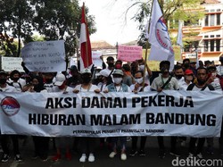 Para Pekerja Hiburan Malam Geruduk Kantor Walkot Bandung!