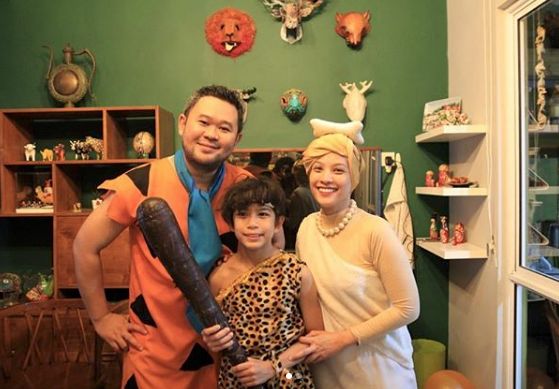 Rachel Maryam dan suaminya, Edwin Aprihandono.