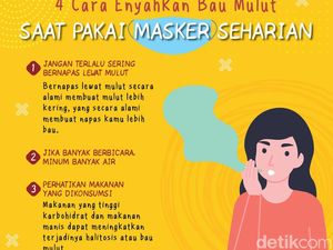 Terganggu Bau Mulut karena Seharian Pakai Masker? Ini Tips Mengatasinya Terganggu Bau Mulut karena Seharian Pakai Masker? Ini Tips Mengatasinya