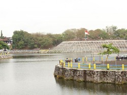 Wisata Olahraga Gratis di Embung Tambak Boyo Sleman