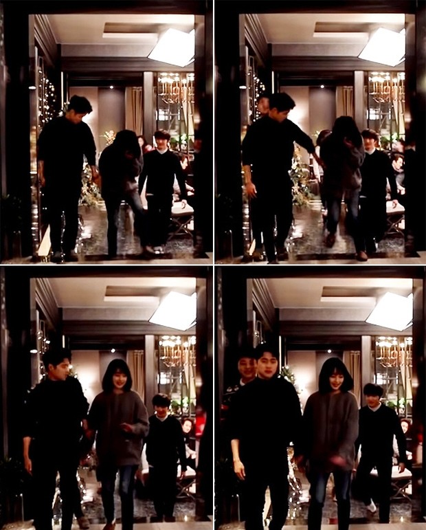 Potret romantis kim bo ra dan pasangan