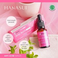 Review: Hanasui Serum Anti Acne Pink Untuk Menghilangkan Bekas Jerawat