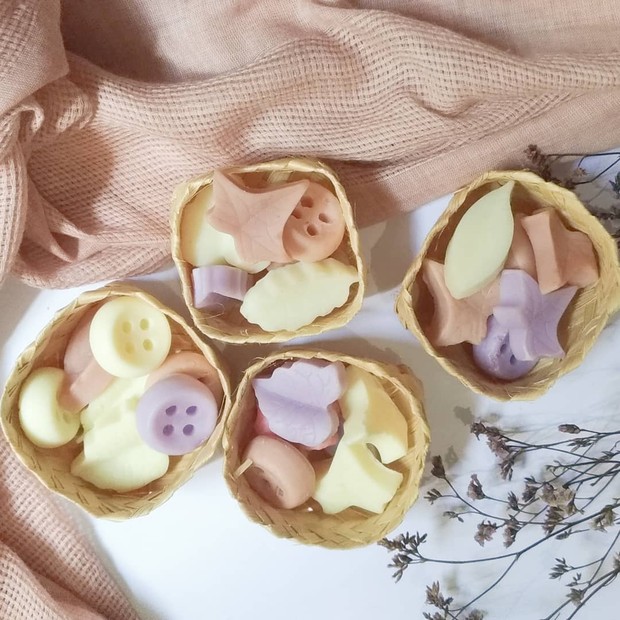 souvenir sabun dari Larrecil.