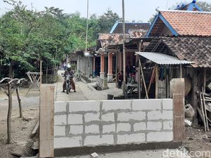 Ramai Akses Jalan di Desa Sragen Ditembok Warga, Begini Faktanya