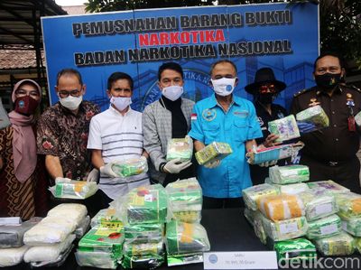BNN Musnahkan 70 Kg Sabu