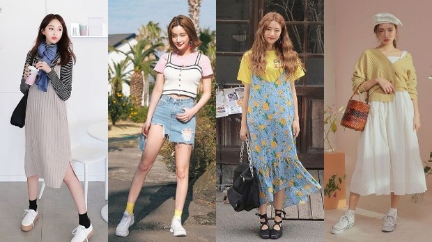 Two-piece/Pinterest.com Gaya fashion ala Korea