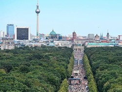 Protes Corona Jerman Picu Perdebatan Hak Kebebasan dan Keselamatan Publik