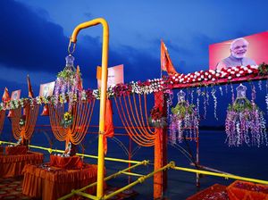 Kuil Hindu di Tanah Sengketa Antarkan Kritik untuk PM India Kuil Hindu di Tanah Sengketa Antarkan Kritik untuk PM India