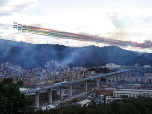 Peresmian Jembatan Baru Italia yang Pernah Runtuh
