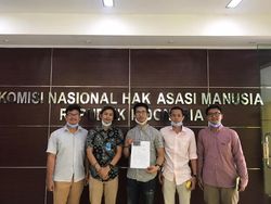 Mahasiswa Unnes Adukan Mas Menteri Nadiem ke Komnas HAM