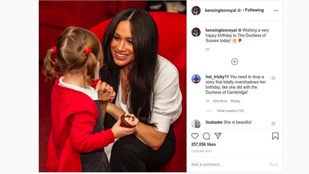Meghan Markle Ulang Tahun