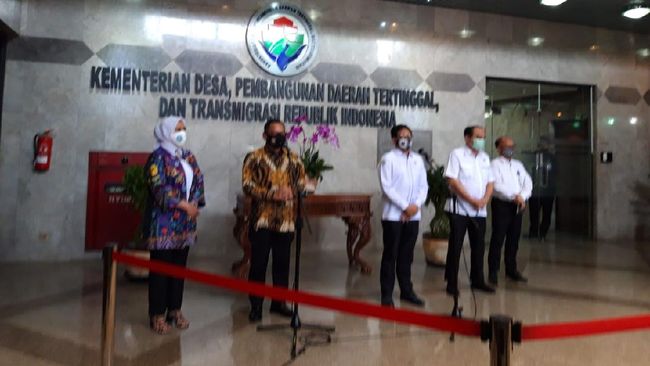 Mendagri Bertemu Mendes, Bahas Desa Aman Covid-19 hingga Kampanye Masker Mendagri Bertemu Mendes, Bahas Desa Aman Covid-19 hingga Kampanye Masker