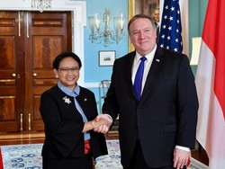 Menlu AS Mike Pompeo Telepon Menlu Retno, Bahas Isu Laut China Selatan