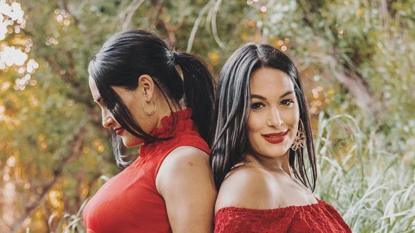 Foto: Pesona Bella Twins, Pegulat WWE yang Melahirkan Hampir Bersamaan