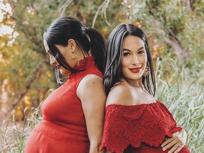 Foto: Pesona Bella Twins, Pegulat WWE yang Melahirkan Hampir Bersamaan