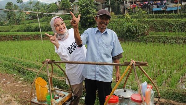 Hamil Besar, Rachel Maryam Tetap Asyik Kulineran Seru