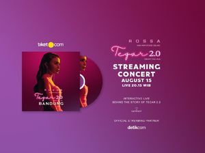 Wajib Dicatat! Rossa Segera Gelar Konser Streaming Tegar 2.0 Bandung