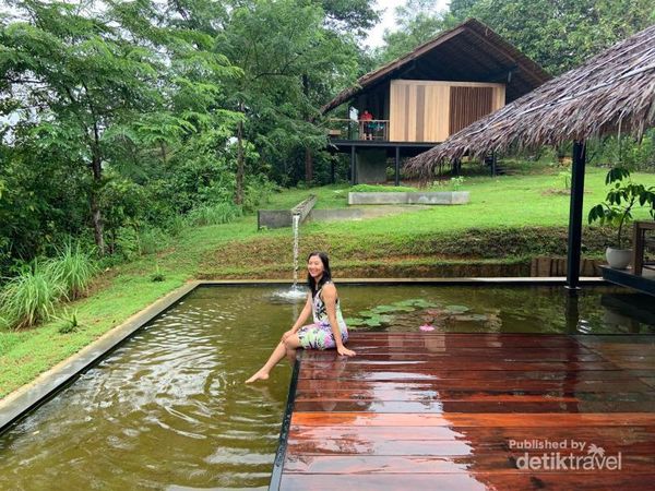 Foto: Penginapan Ramah Lingkungan Nicholas Saputra di Tangkahan