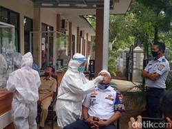 1 Pegawai Positif Corona, 50 Petugas Dishub Cirebon Tes Swab