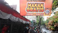 Asyik! Pakai Masker di Tempat Ini Bisa Makan Gratis Lho
