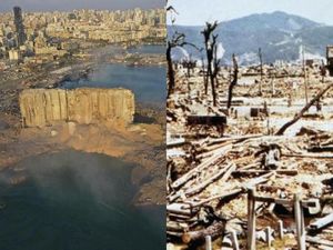 Membandingkan Hiroshima-Nagasaki dengan Ledakan di Lebanon Membandingkan Hiroshima-Nagasaki dengan Ledakan di Lebanon