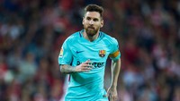 Lagi-lagi Lionel Messi di musim 2017/2018 dengan 34 gol (Getty Images)