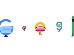 Google Doodle Kampanye Pakai Masker untuk Cegah COVID-19