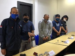 Peras Warga, 5 Orang Anggota BNN Gadungan Ditangkap