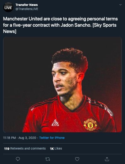 Jadon Sancho