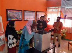 KPU Gelar Simulasi Pencoblosan Pilbup Banyuwangi 2020 Bagi Disabilitas