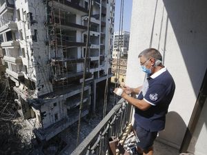 Ledakan Lebanon Bikin 300 Ribu Warga Kehilangan Rumah Ledakan Lebanon Bikin 300 Ribu Warga Kehilangan Rumah