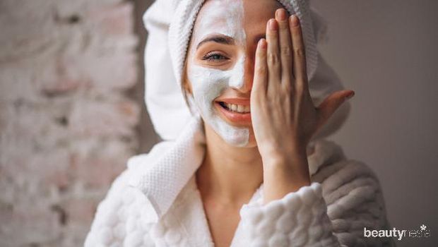 Sesuaikan masker yang dipakai sesuai dengan kebutuhan wajah.