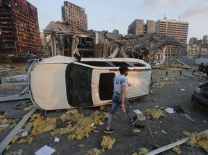 Gedung Kedutaan Jerman Rusak Akibat Ledakan di Lebanon, Staf Luka-luka Gedung Kedutaan Jerman Rusak Akibat Ledakan di Lebanon, Staf Luka-luka