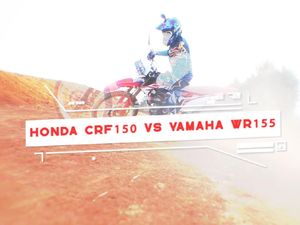 Duel Motor Kotor 150cc: Yamaha WR 155 Vs Honda CRF 150