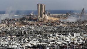 Foto Satelit Sebelum dan Sesudah Ledakan Lebanon
