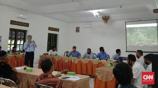peta rencana pembangunan proyek jalan tol Yogya-Bawen di wilayah Desa Tirtoadi, Kecamatan Mlati, Kabupaten Sleman, Yogyakarta.