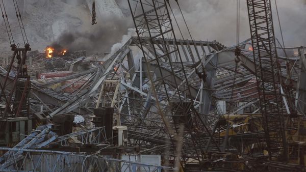 Potret Kerusakan Akibat Ledakan di Libanon