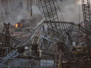 Potret Kerusakan Akibat Ledakan di Libanon Potret Kerusakan Akibat Ledakan di Libanon