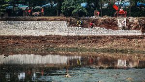 Antisipasi Banjir, Setu Parigi Tangsel Diperbaiki