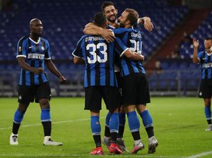 Video Inter Vs Getafe, Si Ular Raksasa Meliuk ke Perempatfinal