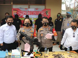 Keroyok dan Rampas Senjata Polisi, 4 Pemuda di Tangerang Ditangkap